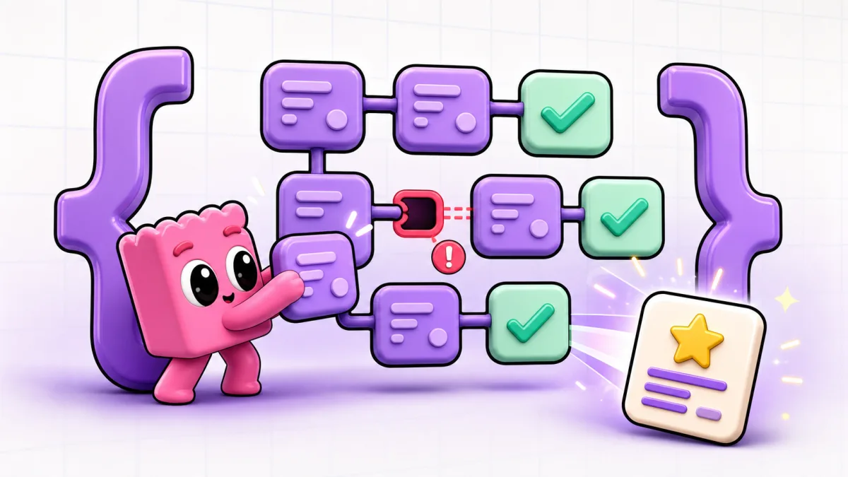 Illustration of Schema.org structured data with a missing property