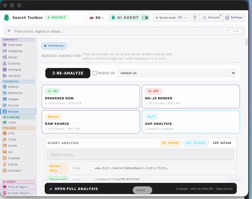 Redirect Tracer